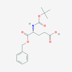 molecular formula C17H23NO6 B558522 Boc-D-Glu-OBzl CAS No. 34404-30-3