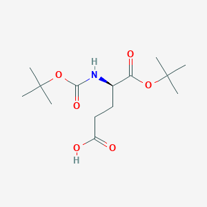 molecular formula C14H25NO6 B558524 Boc-D-Glu-OtBu CAS No. 73872-71-6