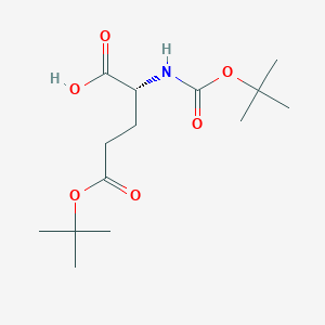 molecular formula C14H25NO6 B558530 Boc-D-Glu(OtBu)-OH CAS No. 104719-63-3