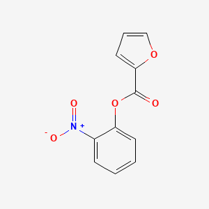 molecular formula C11H7NO5 B5585457 2-Nitrophenyl furan-2-carboxylate 