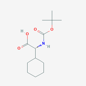 molecular formula C13H23NO4 B558547 Boc-D-Chg-OH CAS No. 70491-05-3