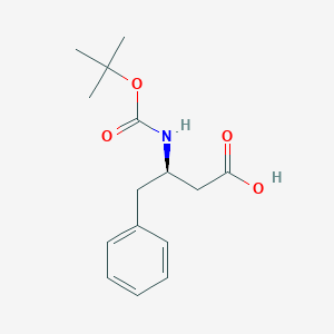 B558554 Boc-d-beta-homophenylalanine CAS No. 101555-61-7