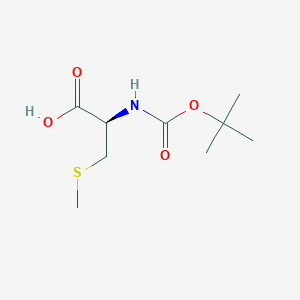 molecular formula C9H17NO4S B558592 N-Boc-S-甲基-L-半胱氨酸 CAS No. 16947-80-1