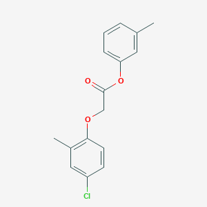 molecular formula C16H15ClO3 B5585996 3-methylphenyl (4-chloro-2-methylphenoxy)acetate 