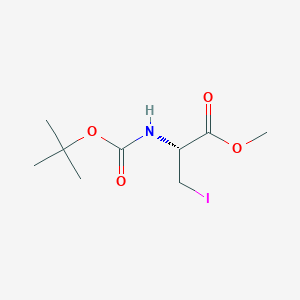 (R)-Methyl 2-((tert-butoxycarbonyl)amino)-3-iodopropanoate
