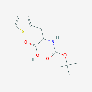 2-((tert-Butoxycarbonyl)amino)-3-(thiophen-2-yl)propanoic acid