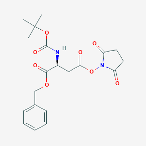 molecular formula C20H24N2O8 B558620 Boc-asp(osu)-obzl CAS No. 140171-25-1