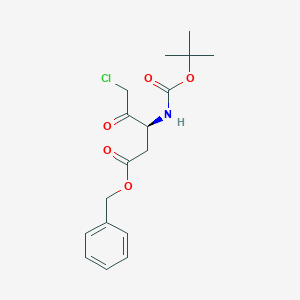 molecular formula C17H22ClNO5 B558624 Boc-Asp(OBzl)-CMK CAS No. 172702-58-8