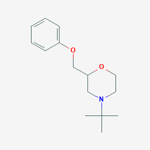 4-Tert-butyl-2-(phenoxymethyl)morpholine