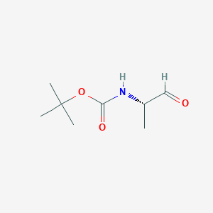 molecular formula C8H15NO3 B558647 Boc-L-alaninal CAS No. 79069-50-4