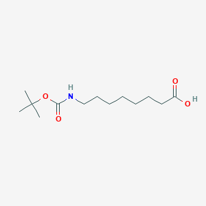 molecular formula C13H25NO4 B558651 N-Boc-8-amino-octanoic acid CAS No. 30100-16-4