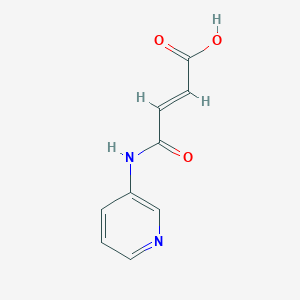 molecular formula C9H8N2O3 B5586654 4-Oxo-4-(3-pyridylamino)but-2-enoic acid CAS No. 42574-72-1