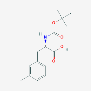 molecular formula C15H21NO4 B558685 Boc-Phe(3-Me)-OH CAS No. 114873-06-2
