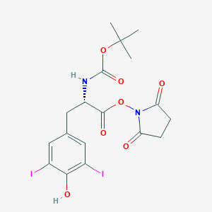 molecular formula C18H20I2N2O7 B558703 Boc-Tyr(3,5-I2)-OSu CAS No. 163679-35-4