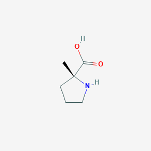 molecular formula C6H11NO2 B558705 Boc-3,5-diiodo-tyr(3'-bromo-bzl)-OH CAS No. 63570-43-4
