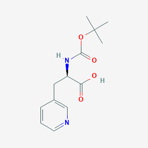 molecular formula C13H18N2O4 B558722 Boc-D-3-Pal-OH CAS No. 98266-33-2