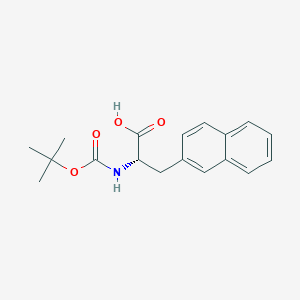 molecular formula C18H21NO4 B558725 Boc-2-Nal-OH CAS No. 58438-04-3