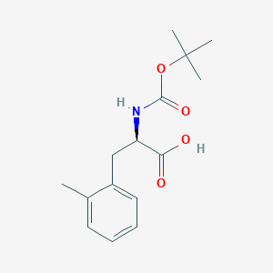 molecular formula C15H21NO4 B558736 Boc-2-methyl-D-phenylalanine CAS No. 80102-29-0