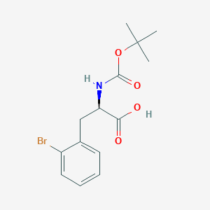 Boc-2-bromo-D-phenylalanine