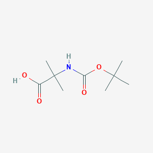 molecular formula C9H17NO4 B558749 Boc-α-甲基丙氨酸 CAS No. 30992-29-1