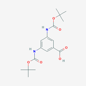 3,5-Bis((tert-butoxycarbonyl)amino)benzoic acid