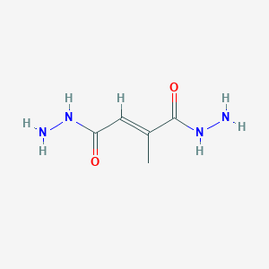 molecular formula C5H10N4O2 B055876 2-Methylfumarohydrazide CAS No. 117122-49-3
