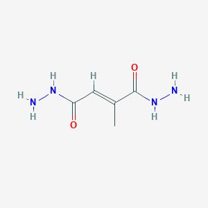 (E)-2-methylbut-2-enedihydrazide