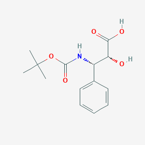 molecular formula C14H19NO5 B558829 (2R,3S)-boc-3-Phenylisoserine CAS No. 145514-62-1