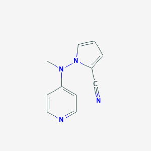 1H-Pyrrole-2-carbonitrile, 1-(methyl-4-pyridinylamino)-