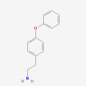 molecular formula C14H15NO B055889 4-Phenoxyphenethylamine CAS No. 118468-18-1