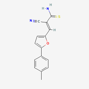 molecular formula C15H12N2OS B5590547 MFCD04178497 