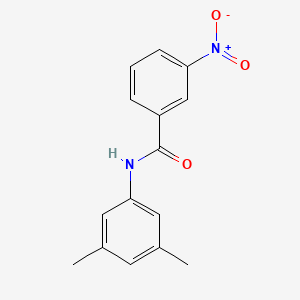 molecular formula C15H14N2O3 B5591469 N-(3,5-dimethylphenyl)-3-nitrobenzamide 