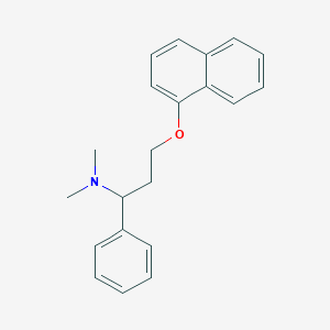 N,N-Dimethyl-3-(naphthalen-1-yloxy)-1-phenylpropan-1-amine
