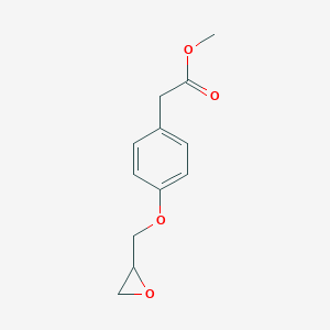 Methyl 2-[4-(oxiran-2-ylmethoxy)phenyl]acetate