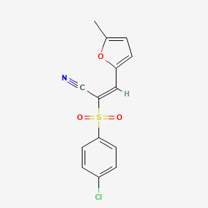 molecular formula C14H10ClNO3S B5593438 MFCD05744104 