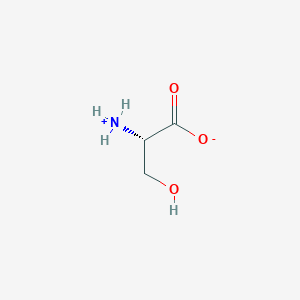 molecular formula C3H7NO2 B559523 丝氨酸 CAS No. 56-45-1