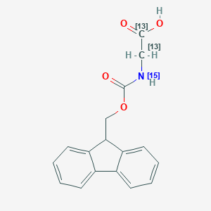 molecular formula C17H15NO4 B559569 Fmoc-Gly-OH-13C2,15N CAS No. 285978-13-4