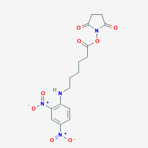 molecular formula C16H18N4O8 B559584 DNP-X, SE CAS No. 82321-04-8