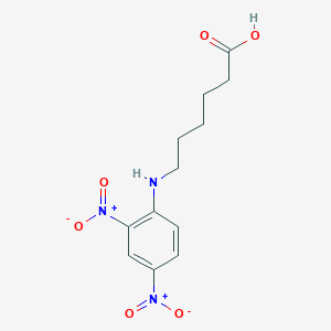 molecular formula C13H13N3O6 B559585 6-((2,4-二硝基苯基)氨基)己酸 CAS No. 10466-72-5