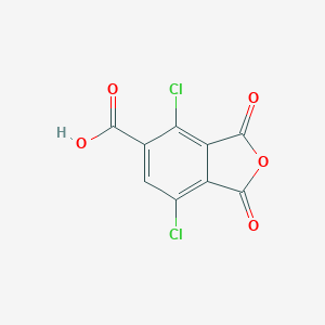 molecular formula C9H2Cl2O5 B559624 3,6-Dichlorotrimellitic anhydride CAS No. 81742-10-1