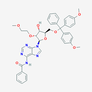 molecular formula C41H41N5O8 B559636 N-benzoyl-5'-O-[bis(4-methoxyphenyl)phenylmethyl]-2'-O-(2-methoxyethyl)Adenosine CAS No. 251647-48-0