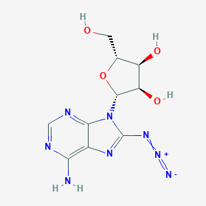molecular formula C10H12N8O4 B559645 8-Azidoadenosine CAS No. 4372-67-2