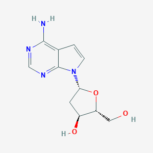 molecular formula C11H14N4O3 B559651 2'-Deoxytubercidin CAS No. 60129-59-1