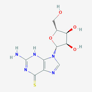 molecular formula C10H12N5O4S- B559654 6-硫鸟嘌呤 CAS No. 85-31-4