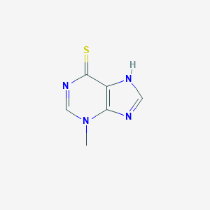 molecular formula C6H6N4S B559668 3-methyl-7H-purine-6-thione CAS No. 1006-12-8