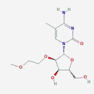 molecular formula C8H13N3O3 B559681 6-[(2-Methoxyethoxy)amino]-5-methylpyrimidin-2(1H)-one CAS No. 244105-55-3