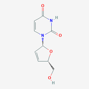 molecular formula C9H10N2O4 B559690 2',3'-Didehydro-2',3'-dideoxyuridine CAS No. 5974-93-6