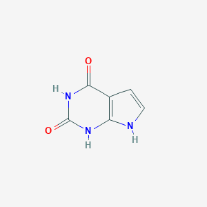 molecular formula C6H5N3O2 B559698 7-Deazaxanthine CAS No. 39929-79-8