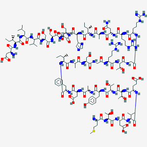 molecular formula C146H236N44O51S B055980 Protein kinase inhibitor peptide (1-31) CAS No. 124695-91-6