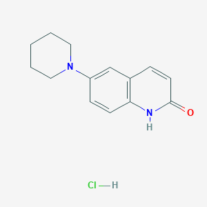 6-Piperidino-2(1H)-quinolinone hydrochloride